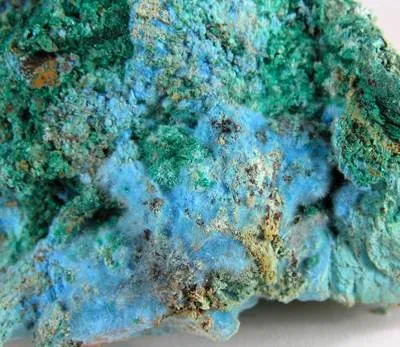 Cyanotrichite, Brochantite - image 2
