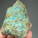 Cyanotrichite from Tresavean Mine, England, UK - image 2