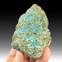 Cyanotrichite from Tresavean Mine, England, UK - image 1