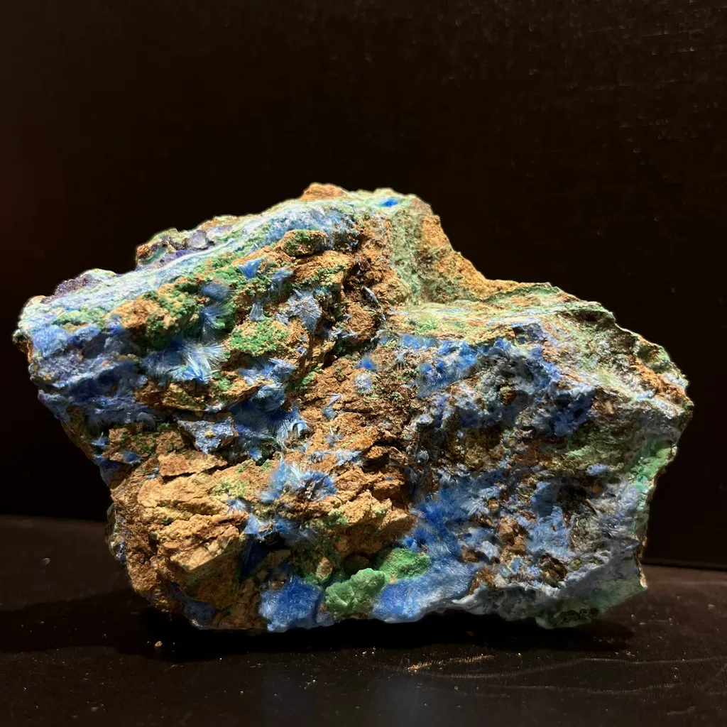 Cyanotrichite from USA, Arizona image
