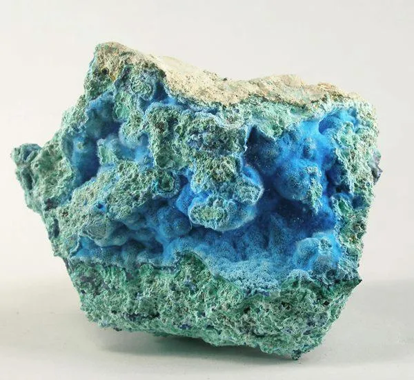 Cyanotrichite, Malachite image