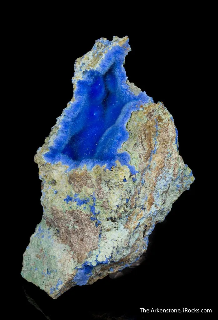 Cyanotrichite pocket - image 3