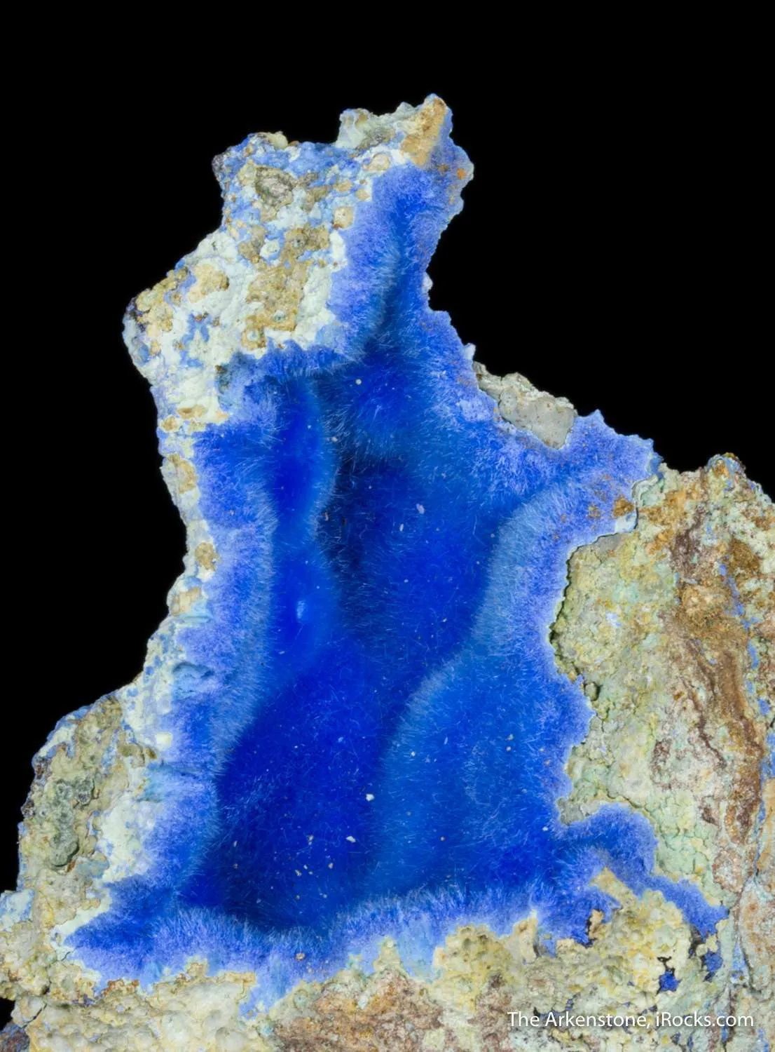 Cyanotrichite pocket - image 2