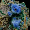 Cyanotrichite with Brochantite - image 4