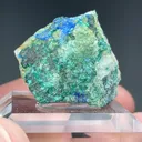 Cyanotrichite with Malachite - image 2