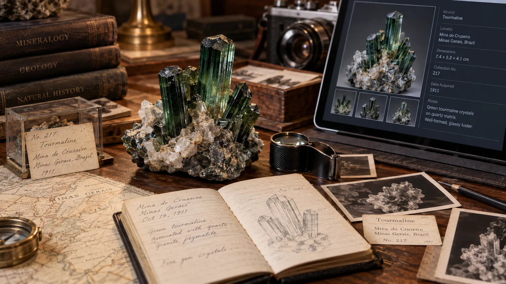 How a Mineral Collection Becomes a Digital Archive