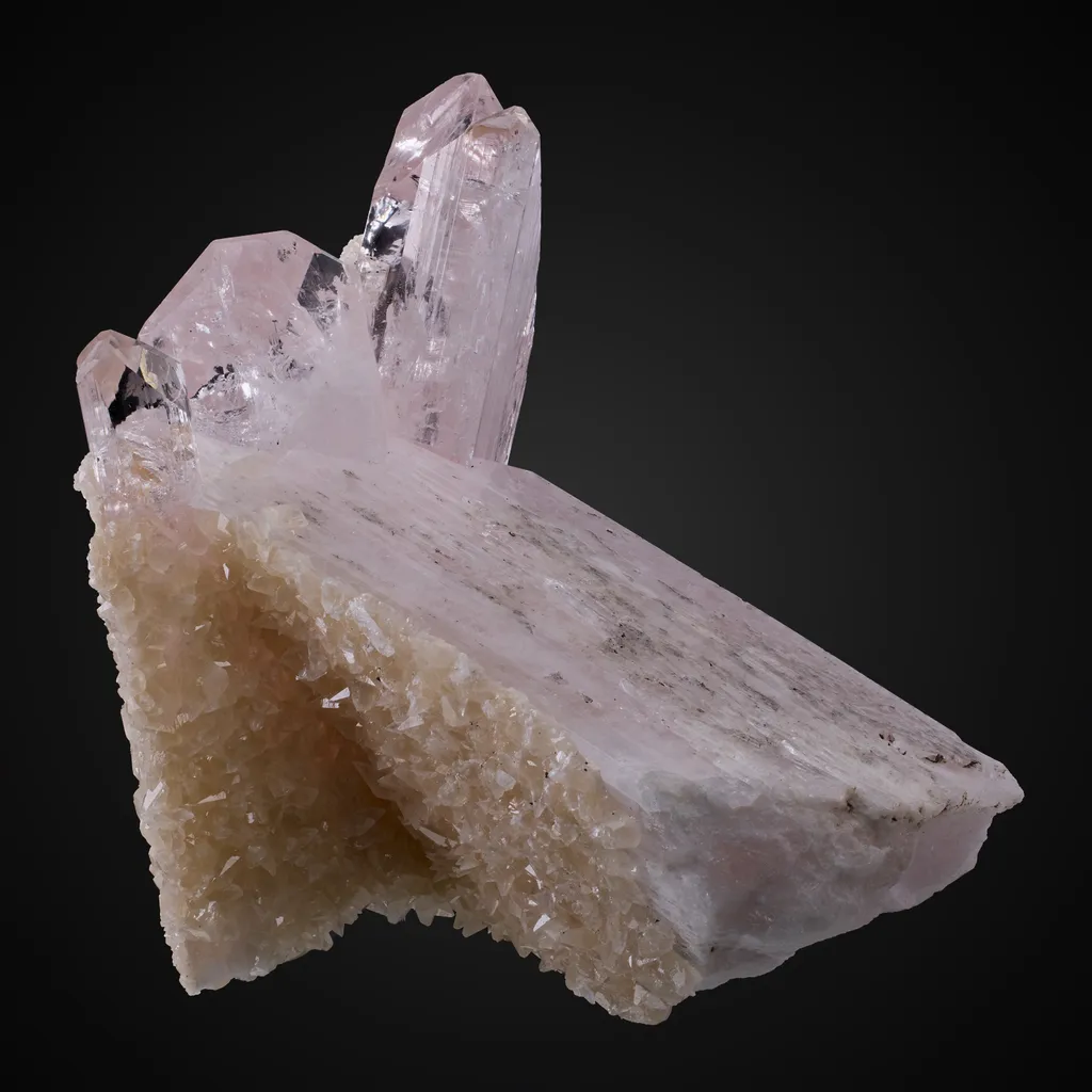 Danburite, Calcite image