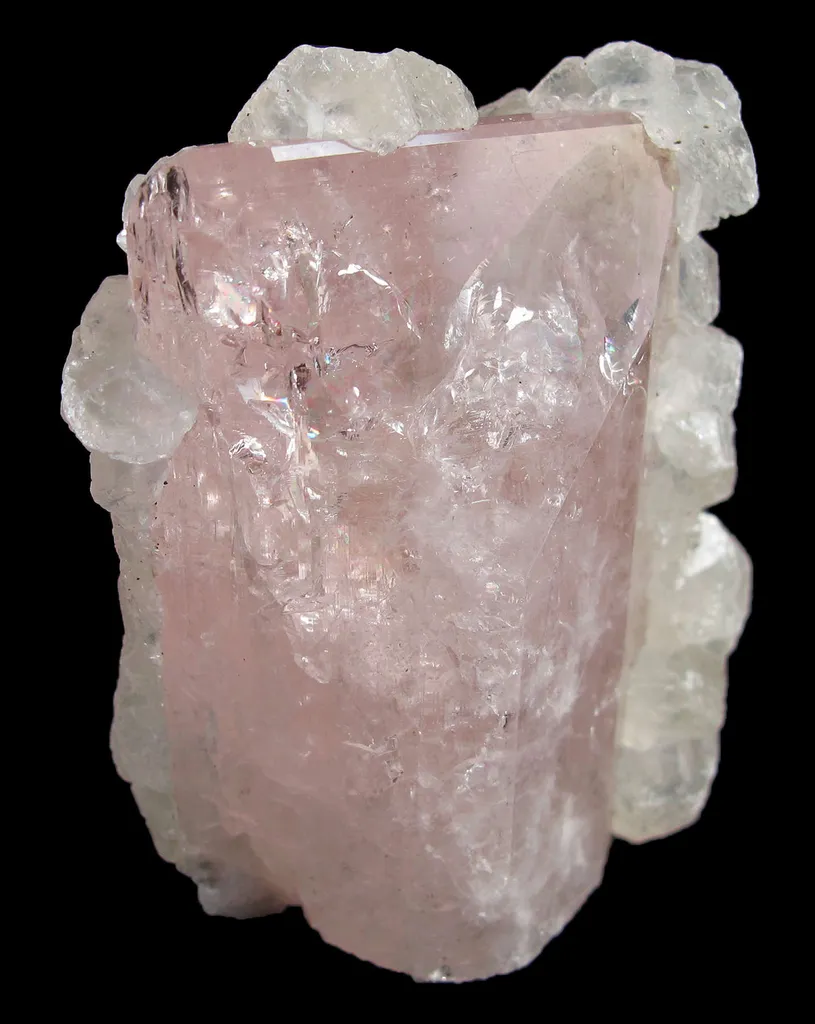 Danburite With Calcite image