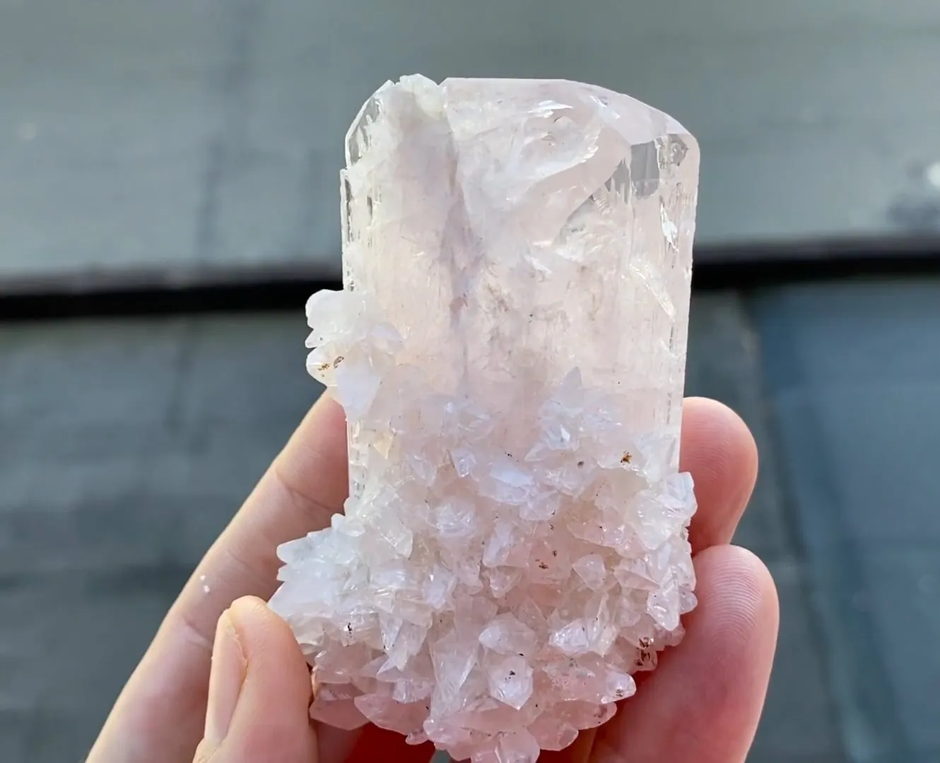 Danburite with Calcite - image 5