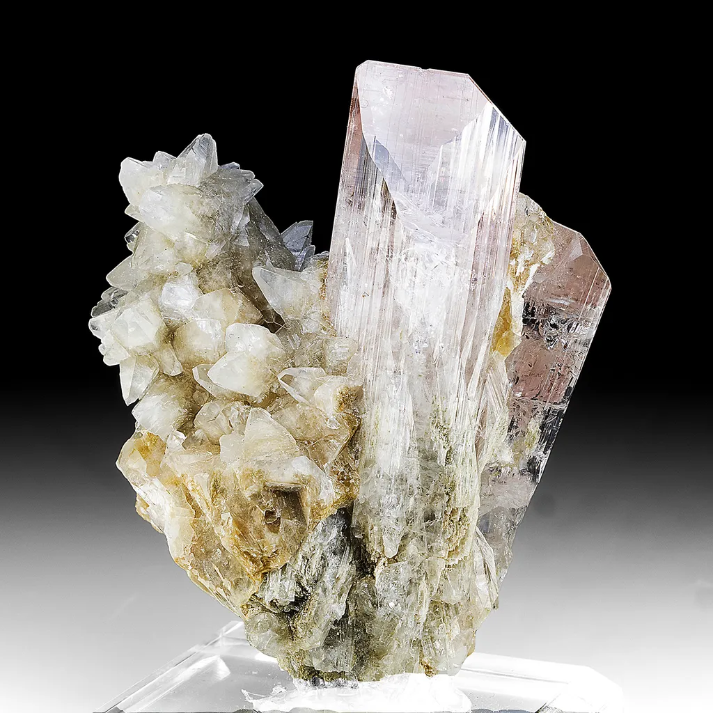 Danburite with Calcite image