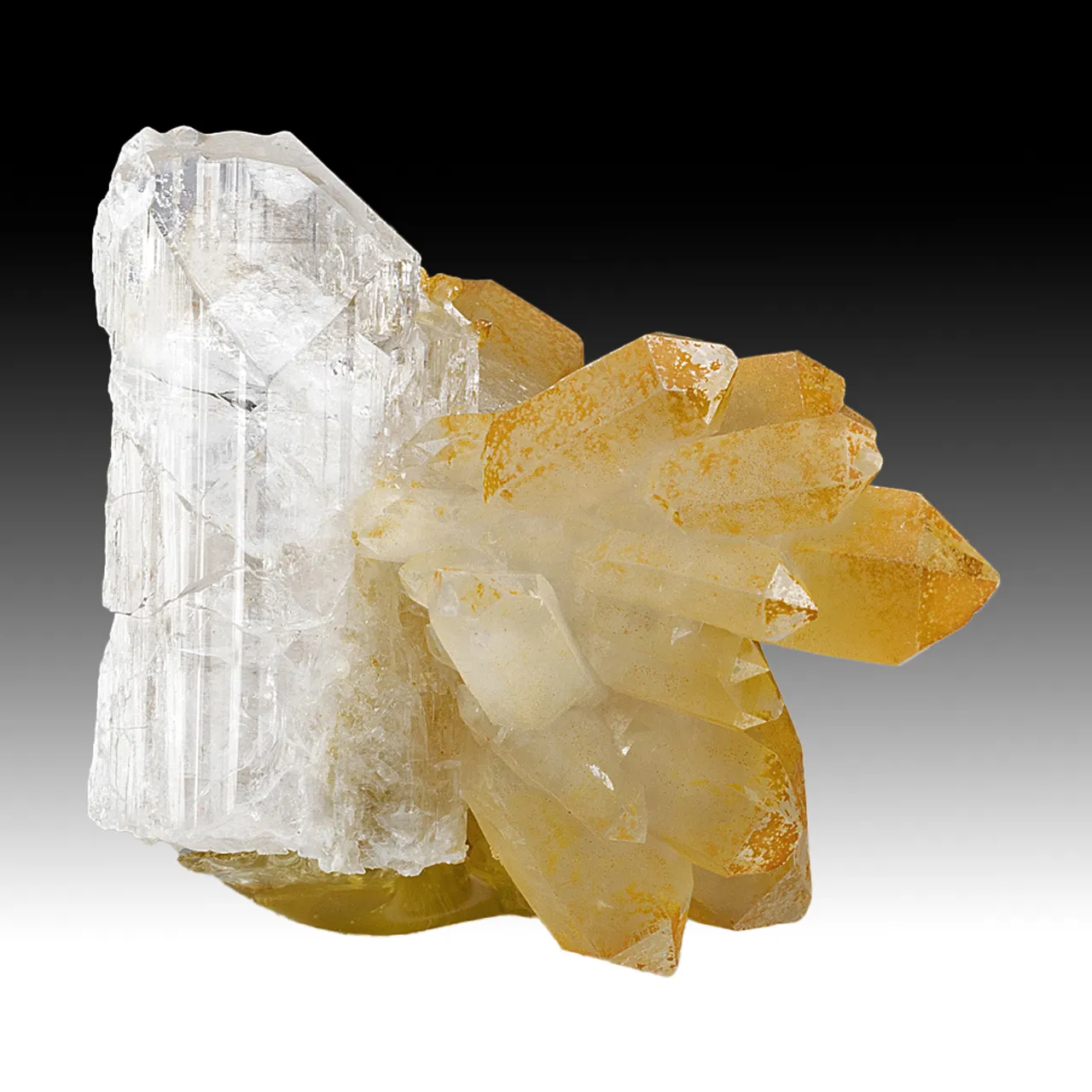 Danburite with Quartz - image 1