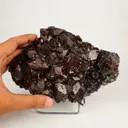 Dark Chocolate Marshy Apophyllite Free Standing dual Side Natural Mineral Specimen - image 9