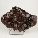 Dark Chocolate Marshy Apophyllite Free Standing dual Side Natural Mineral Specimen - image 5