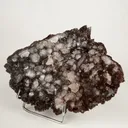 Dark Chocolate Marshy Apophyllite Free Standing dual Side Natural Mineral Specimen - image 12