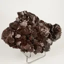Dark Chocolate Marshy Apophyllite Free Standing dual Side Natural Mineral Specimen - image 7