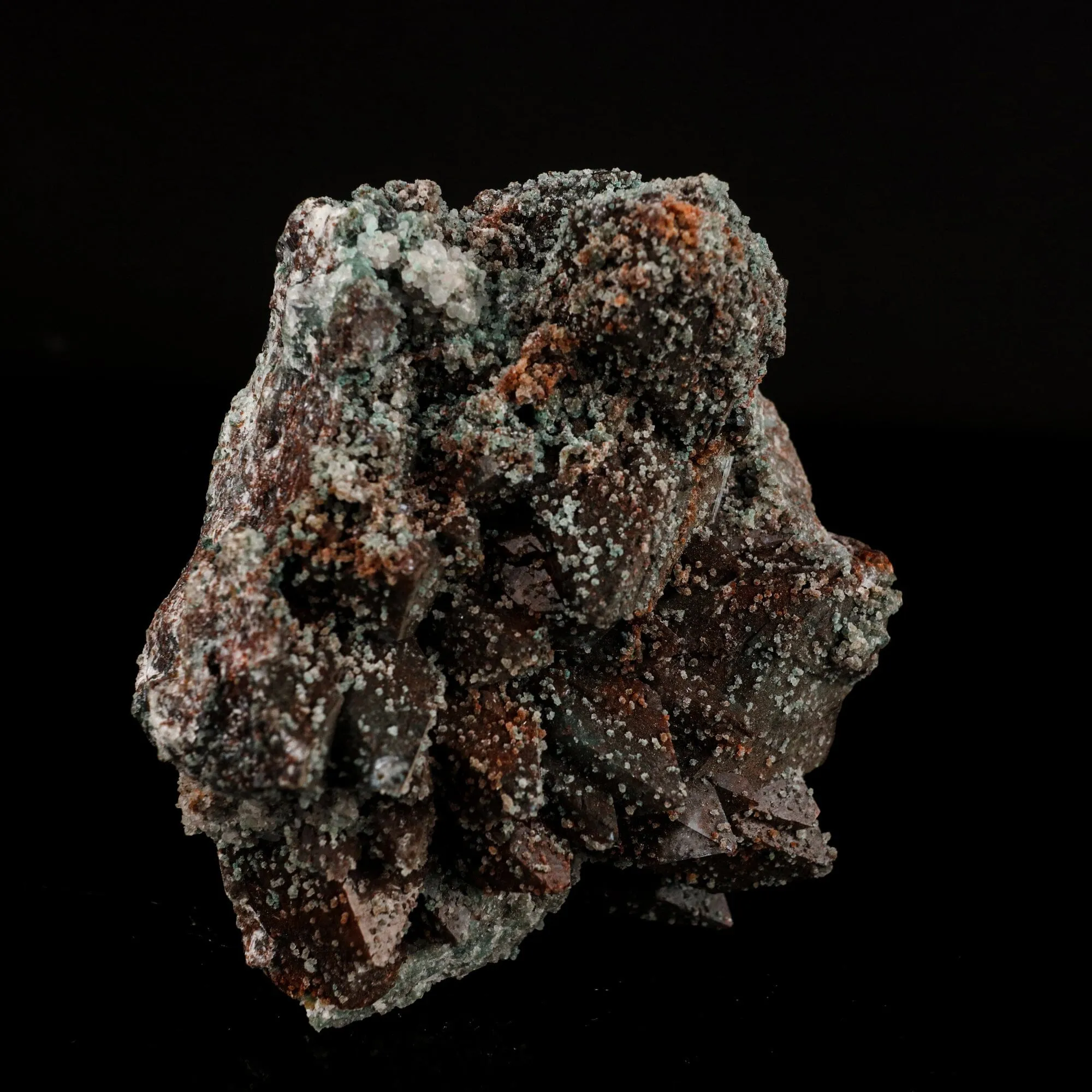 Dark Chocolate Marshy Apophyllite Natural Mineral Specimen - image 3