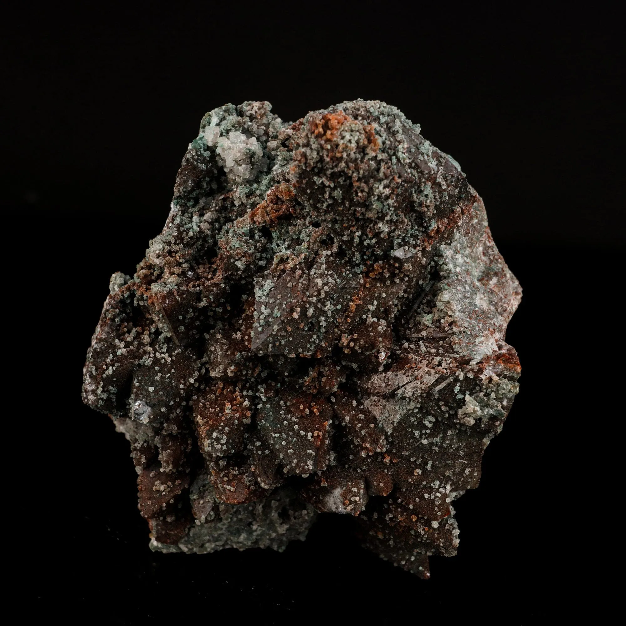 Dark Chocolate Marshy Apophyllite Natural Mineral Specimen - image 1