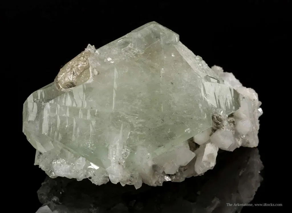 Datolite and Danburite With Quartz image