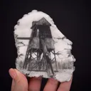 Datolite nodule (Scrimshaw) - image 2