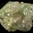 Datolite on Prehnite With Copper Inclusions - image 1