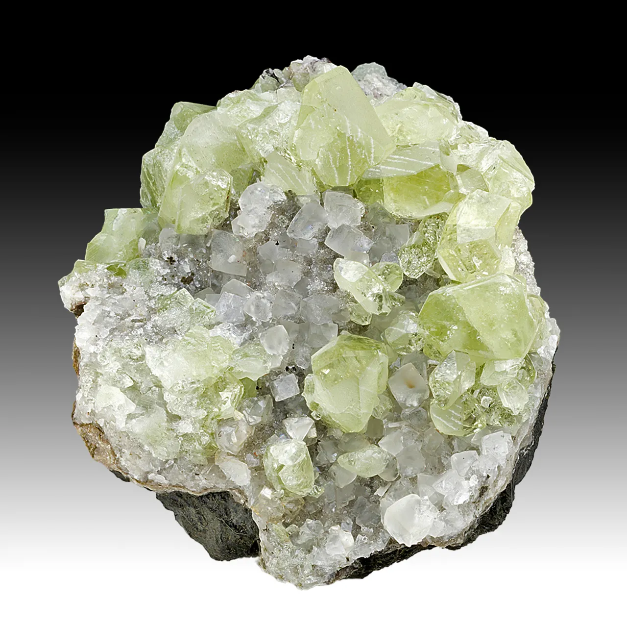 Datolite with Calcite - image 1