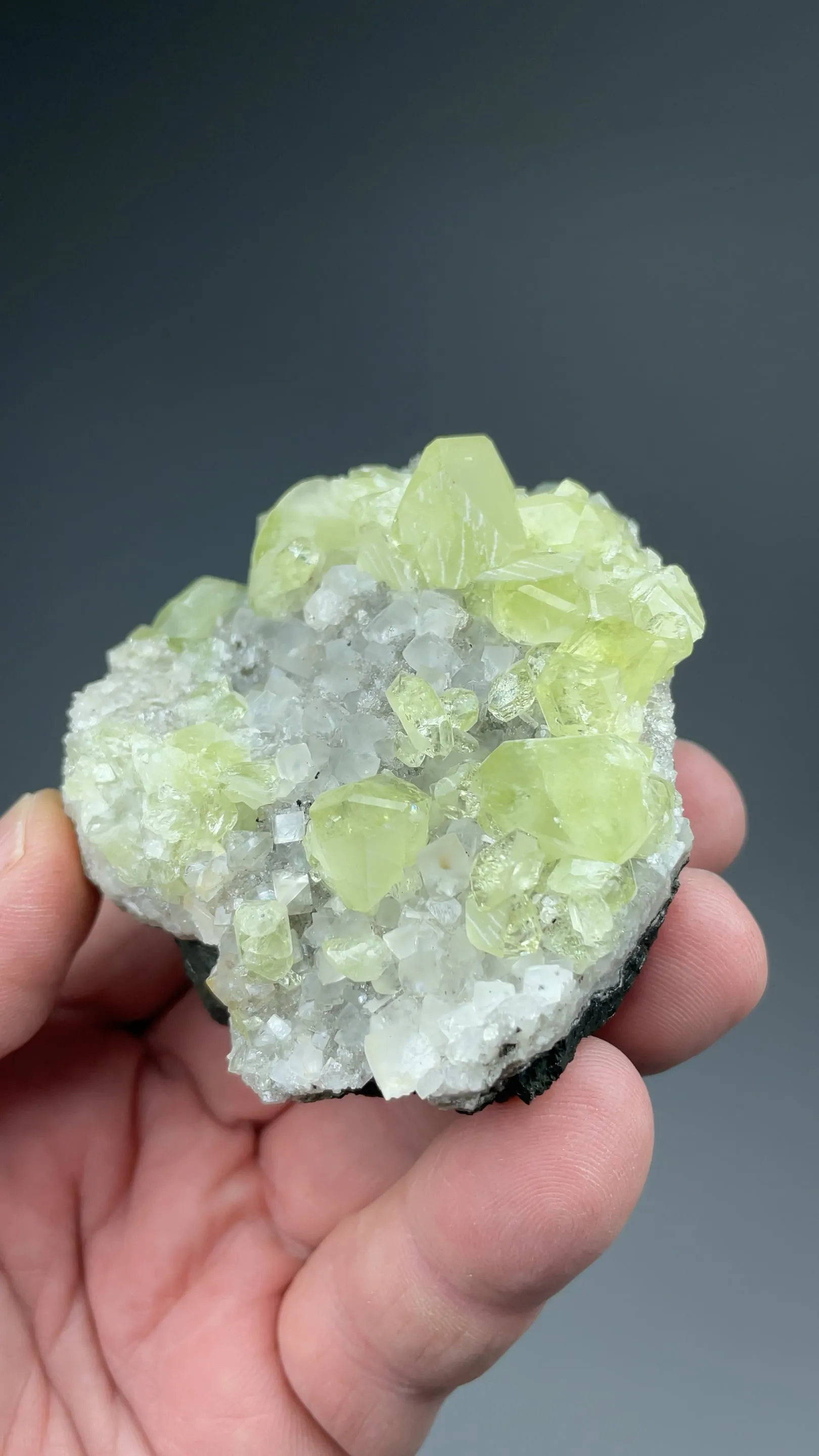 Datolite with Calcite - image 2