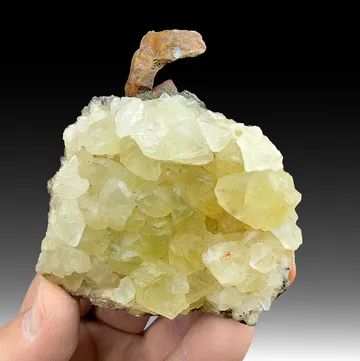 Datolite with Copper
