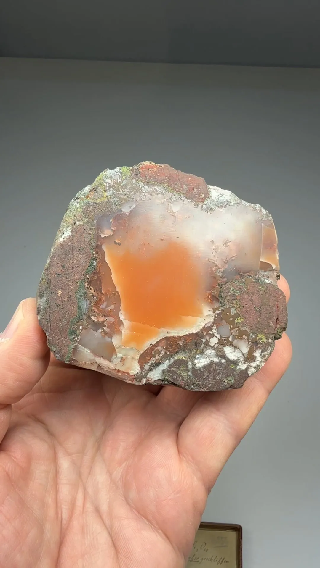 Datolite with Copper - image 2