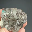 Datolite with Copper, Hisingerite - image 2