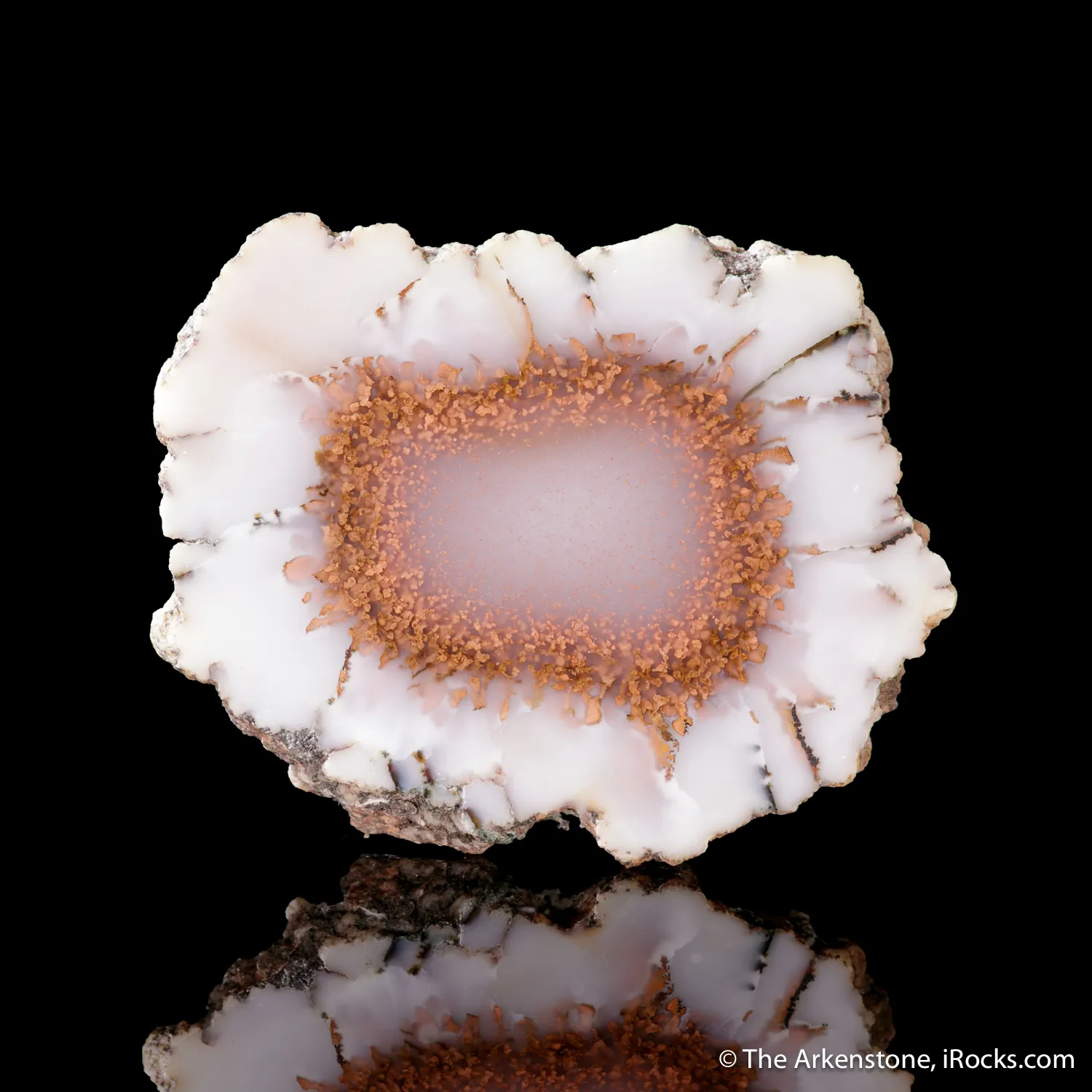 Datolite with Copper inclusions - image 1