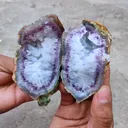 Deep Blue Amethyst Geode - image 2