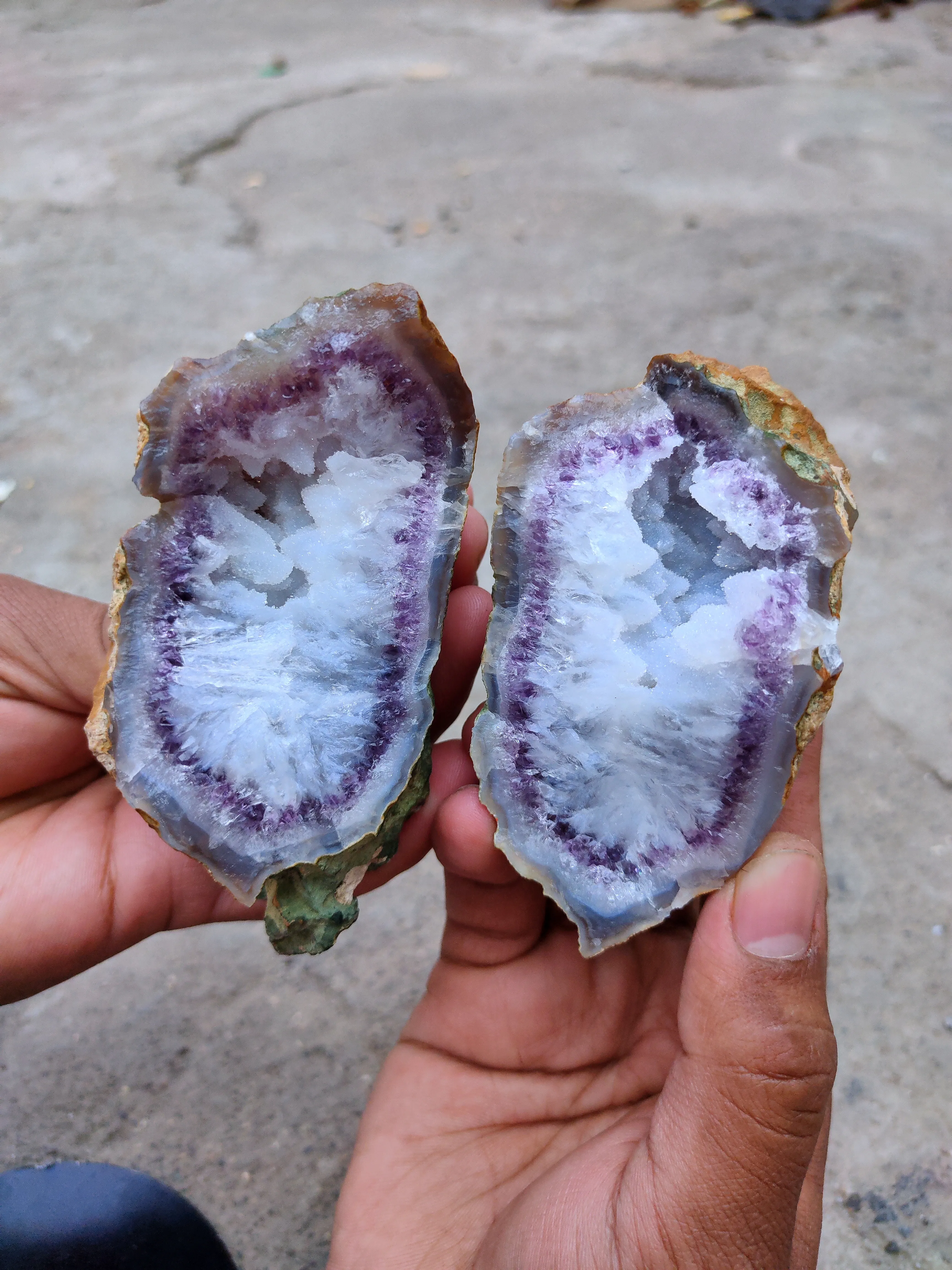 Deep Blue Amethyst Geode - image 6