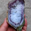 Deep Blue Amethyst Geode - image 4