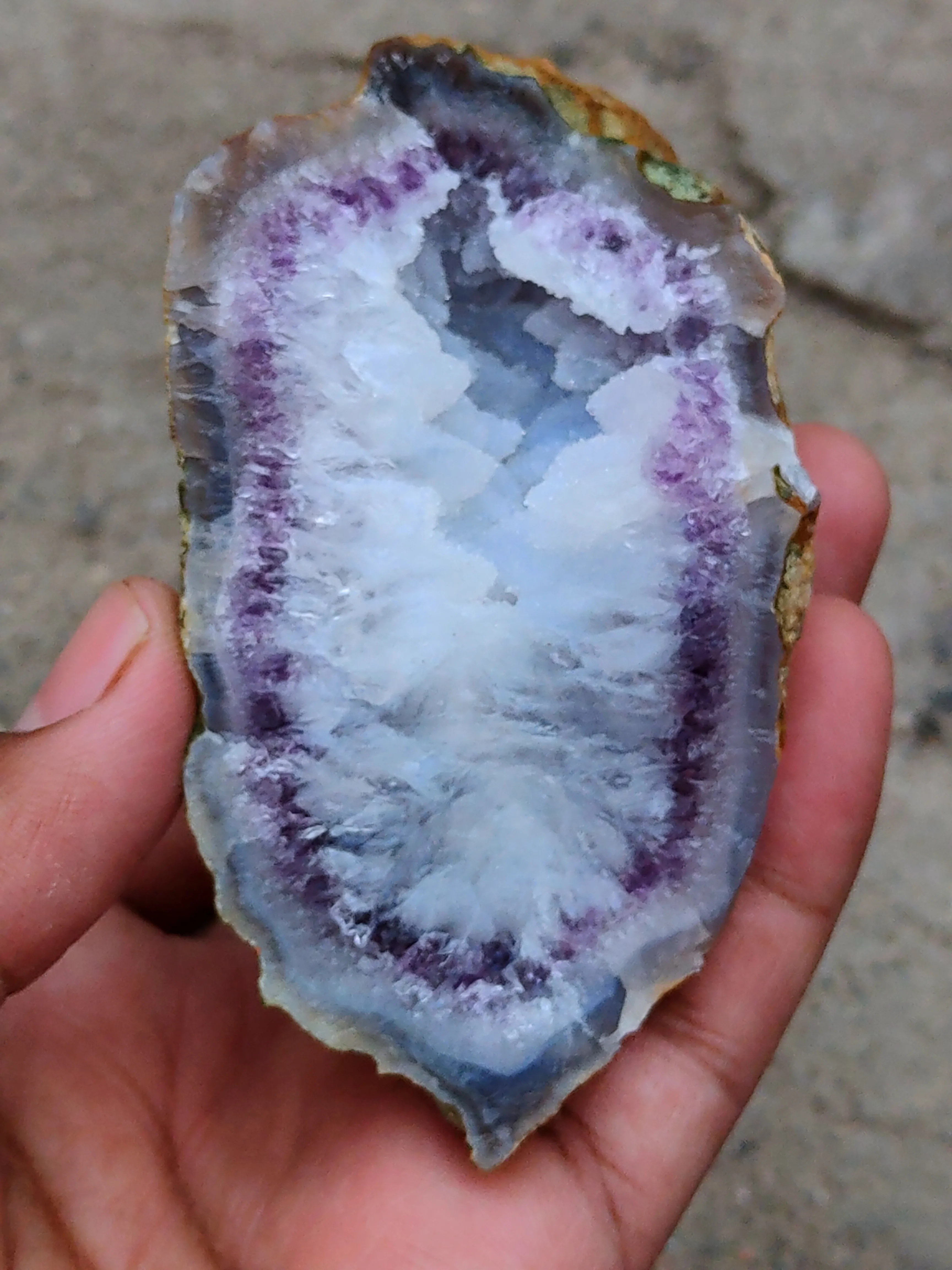 Deep Blue Amethyst Geode - image 3