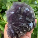 Deep Blue Phantom Fluorite Specimen from Pakistan , Collection Grade - image 2