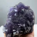 Deep Blue Phantom Fluorite Specimen from Pakistan , Collection Grade - image 6