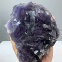 Deep Blue Phantom Fluorite Specimen from Pakistan , Collection Grade - image 4