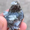 Deep Brown Heulendite With Chalcedony - image 5