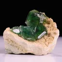 Demantoid from Antetezambato Demantoid-Topazolite Mine, Diana, Madagascar - image 1