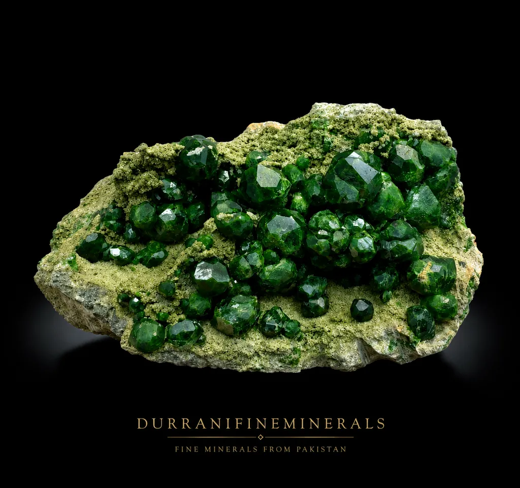 Demantoid from Belqeys Mountain, Iran image