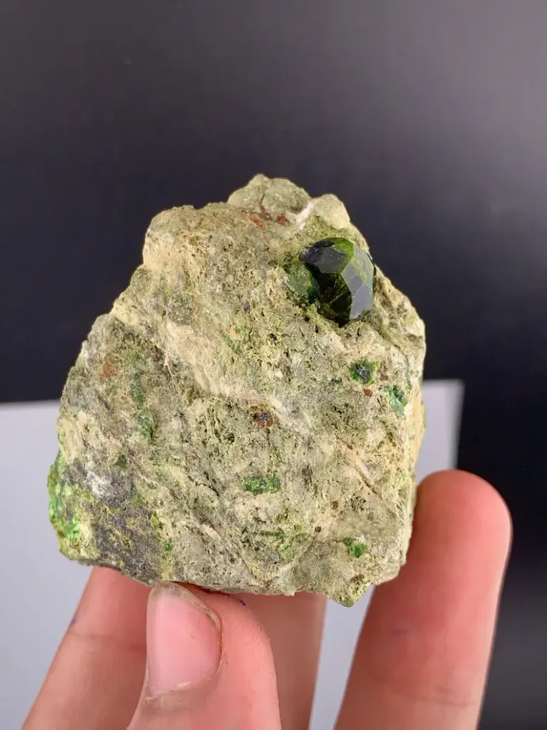 Demantoid from Belqeys Mountain - image 7