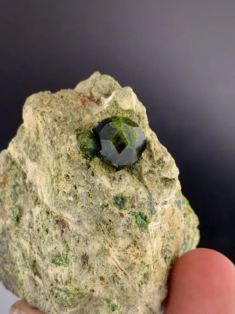 Demantoid from Belqeys Mountain - image 5