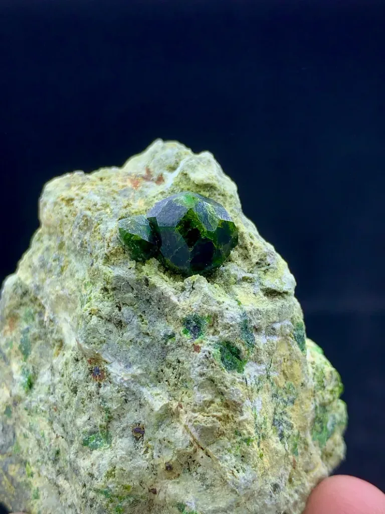 Demantoid from Belqeys Mountain - image 10