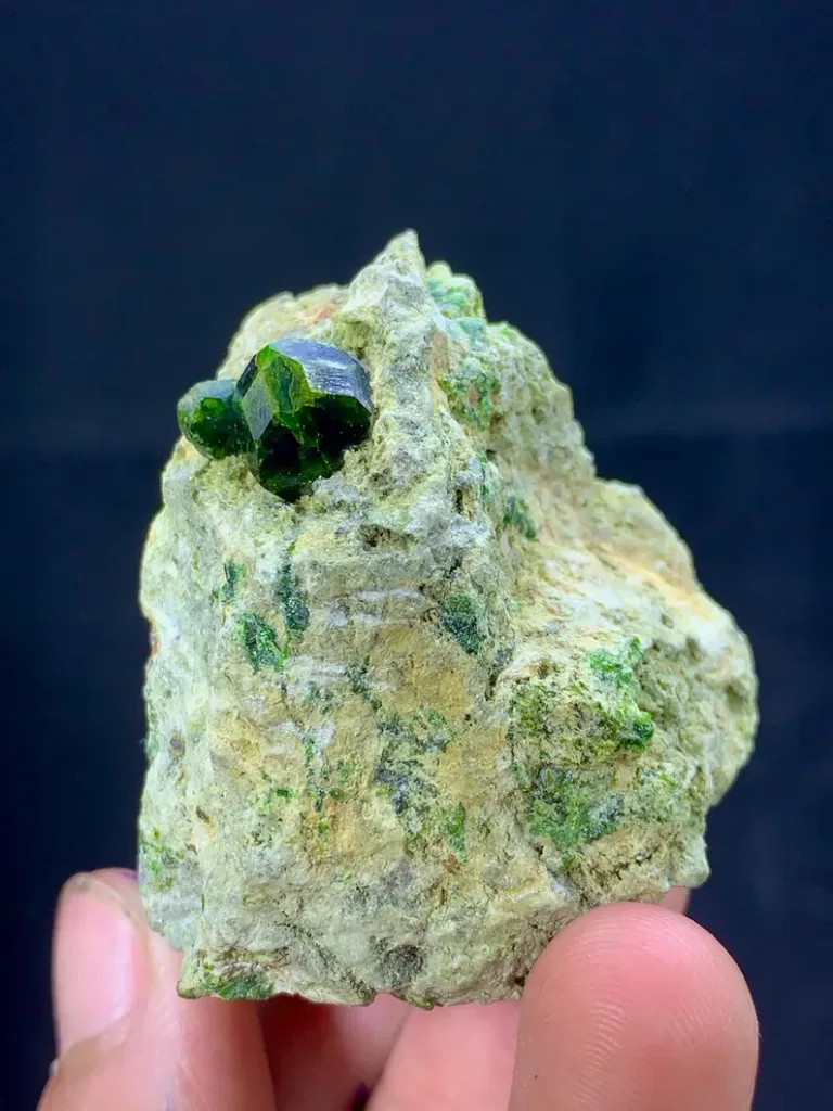 Demantoid from Belqeys Mountain - image 6