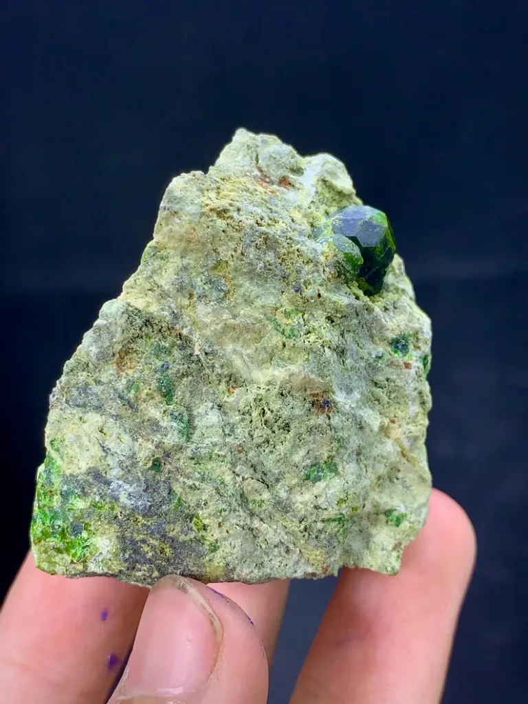 Demantoid from Belqeys Mountain - image 9