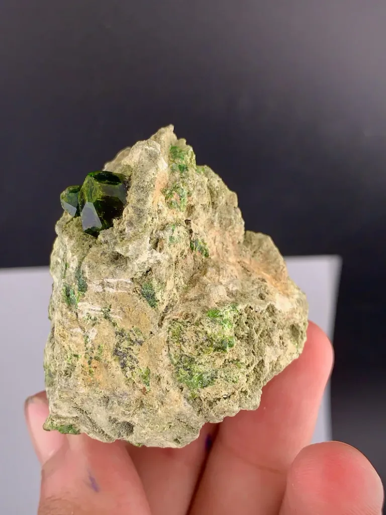 Demantoid from Belqeys Mountain - image 8