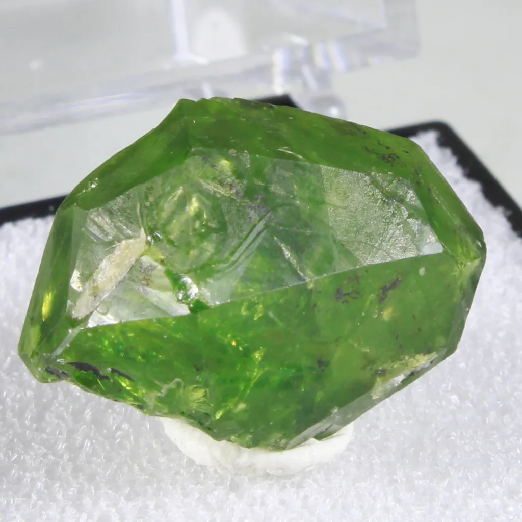 Demantoid from Green Dragon Mine, Tubussis, Karibib District, Erongo Region, Namibia image