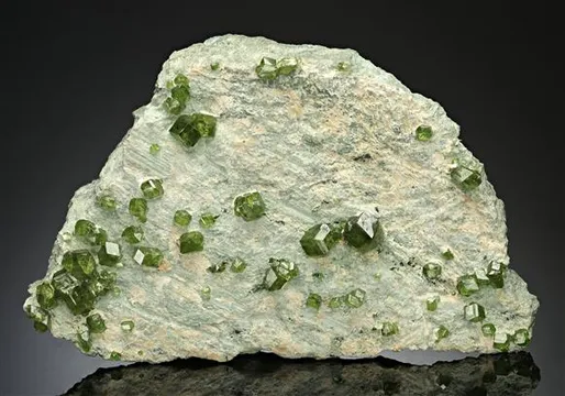Demantoid from Italy