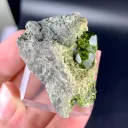 Demantoid Garnet on Matrix, Rare Green Garnet Mineral Specimen - image 8