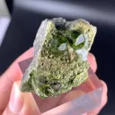 Demantoid Garnet on Matrix, Rare Green Garnet Mineral Specimen - image 7